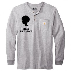 Unisex Carhartt Long Sleeve Henley Tee
