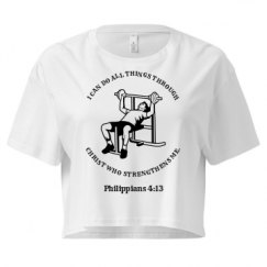 Ladies Festival Cali Crop Top Tee