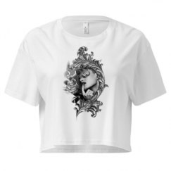 Ladies Festival Cali Crop Top Tee