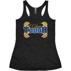Ladies Slim Fit Super Soft Racerback Triblend Tank
