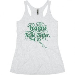 Ladies Slim Fit Super Soft Racerback Triblend Tank