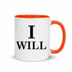 11oz Ceramic Mug with Color Inside