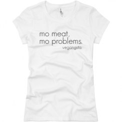 Ladies Slim Fit Basic Promo Jersey Tee