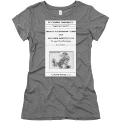 Ladies Slim Fit Super Soft Triblend Tee
