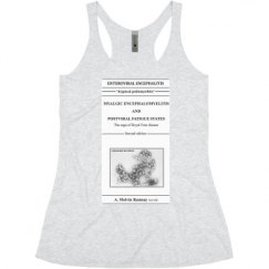 Ladies Slim Fit Super Soft Racerback Triblend Tank
