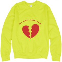 Unisex Neon Crewneck Sweatshirt