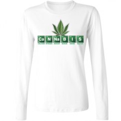 Ladies Relaxed Fit Basic Long Sleeve Tee