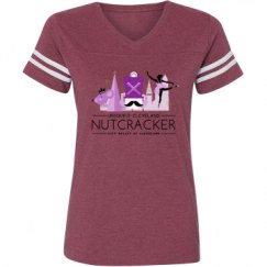 Ladies Relaxed Fit Vintage Sports Tee