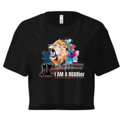 Ladies Festival Cali Crop Top Tee