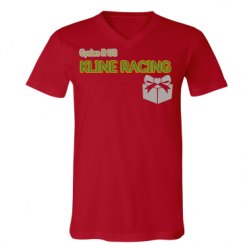 Unisex V-Neck Jersey Tee