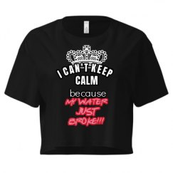 Ladies Festival Cali Crop Top Tee