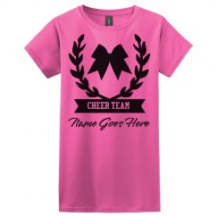 Custom Cheerleading Team Tee