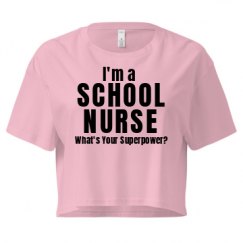 Ladies Festival Cali Crop Top Tee