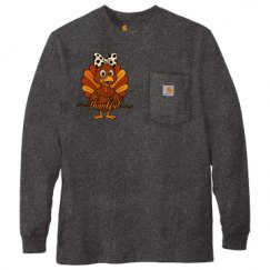 Unisex Carhartt Pocket Long Sleeve Tee