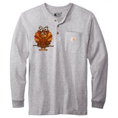 Unisex Carhartt Long Sleeve Henley Tee