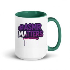 15oz Ceramic Mug with Color Inside