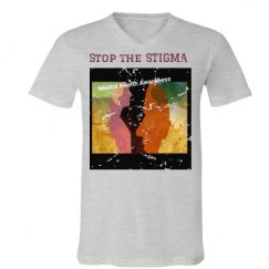 Unisex V-Neck Jersey Tee