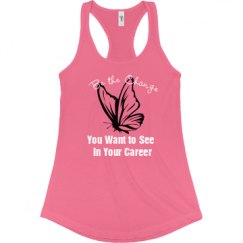 Ladies Slim Fit Racerback Tank Top