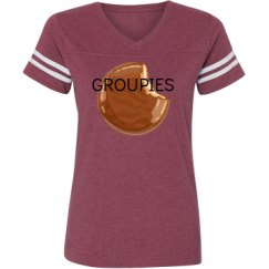 Ladies Relaxed Fit Vintage Sports Tee