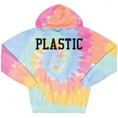 Unisex Tie-Dye Fleece Hoodie