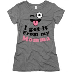 Ladies Slim Fit Super Soft Triblend Tee