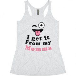 Ladies Slim Fit Super Soft Racerback Triblend Tank