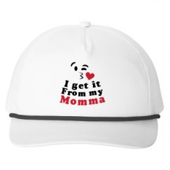 Snapback Five-Panel Rope Hat