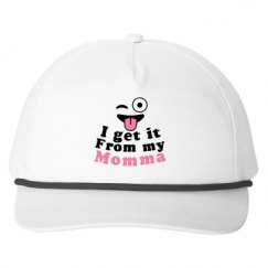 Snapback Five-Panel Rope Hat