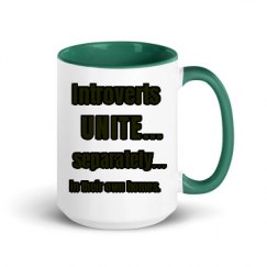 15oz Ceramic Mug with Color Inside