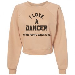 Women's Raglan Pullover Fleece