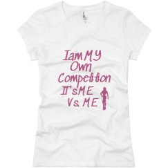 Ladies Slim Fit Basic Promo Jersey Tee