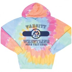 Unisex Tie-Dye Fleece Hoodie