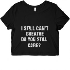 Ladies Slim Fit Crop Top Tee