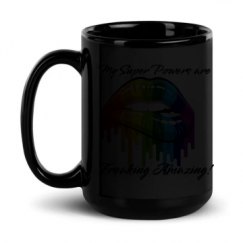 15oz Black Glossy Mug
