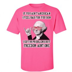 Unisex Ultra Cotton Safety Neon Crewneck Tee