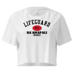 Ladies Festival Cali Crop Top Tee