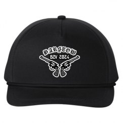 Snapback Five-Panel Rope Hat