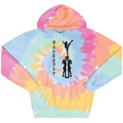 Unisex Tie-Dye Fleece Hoodie