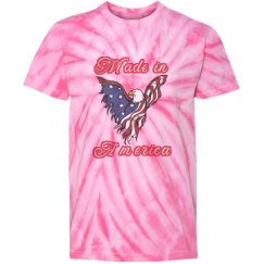 Youth Tie-Dye Cyclone Pinwheel Tee