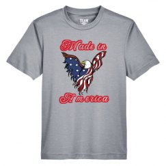 Youth Heather Performance Tee