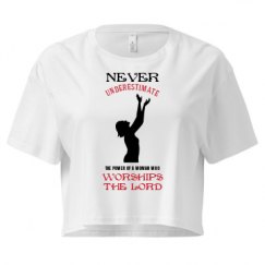 Ladies Festival Cali Crop Top Tee