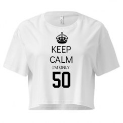 Ladies Festival Cali Crop Top Tee