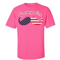 Unisex Ultra Cotton Safety Neon Crewneck Tee