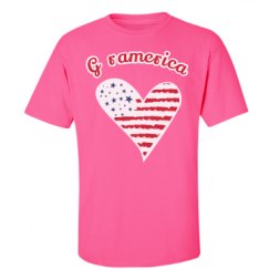 Unisex Ultra Cotton Safety Neon Crewneck Tee