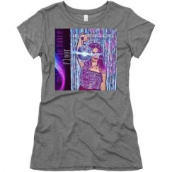 Ladies Slim Fit Super Soft Triblend Tee