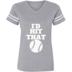 Ladies Relaxed Fit Vintage Sports Tee