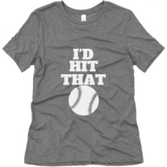 Ladies Relaxed Fit Super Soft Triblend Tee