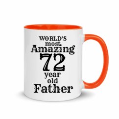 11oz Ceramic Mug with Color Inside