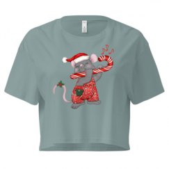 Ladies Festival Cali Crop Top Tee