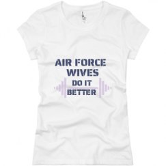 Ladies Slim Fit Basic Promo Jersey Tee